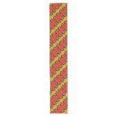 Zuidwest Tribal Pattern Kokopelli Design Lange Tafelloper (Voorkant)