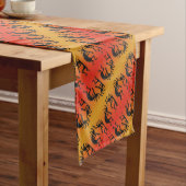 Zuidwest Tribal Pattern Kokopelli Design Lange Tafelloper (Voorbeeld)