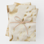 Zuidwest Western Goud Wit Koeienhuid Inpakpapier Vel (In situ)