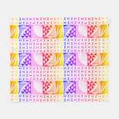 Zuidwest-zonsopgang bij Rainbow Fleece Blanket (Voorkant (Horizontaal))