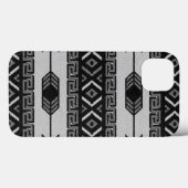 Zuidwest zwart-wit tribal Aztec patroon Case-Mate iPhone Case (Achterkant (horizontaal))