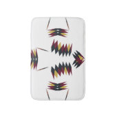 Zuidwestelijk inheems kunstpatroon badmat (Voorkant Verticaal)