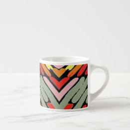 Zuidwestelijk Meerkleurig Patroon Espresso Kop