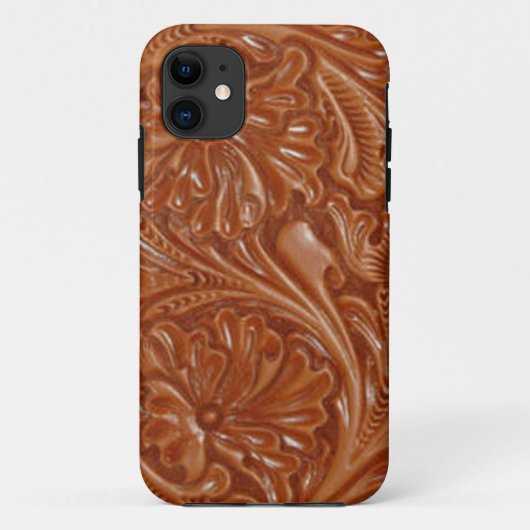 zuidwestelijk patroon western landschapsleer Case-Mate iPhone case (Achterkant)