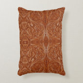 zuidwestelijk patroon western landschapsleer decoratief kussen (Voorkant(Verticaal))