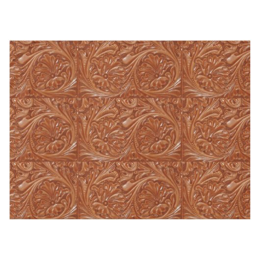 zuidwestelijk patroon western landschapsleer tafelkleed (Voorkant (Horizontaal))