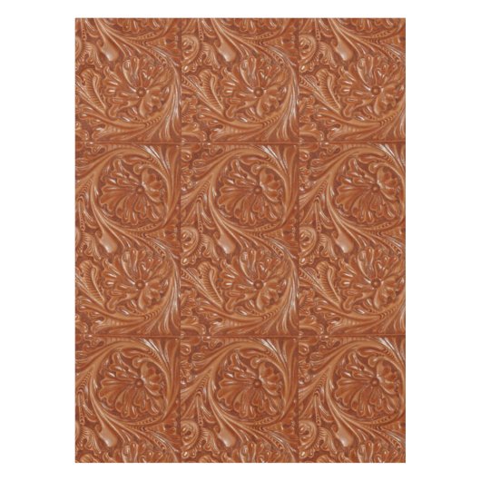 zuidwestelijk patroon western landschapsleer tafelkleed (Voorkant)