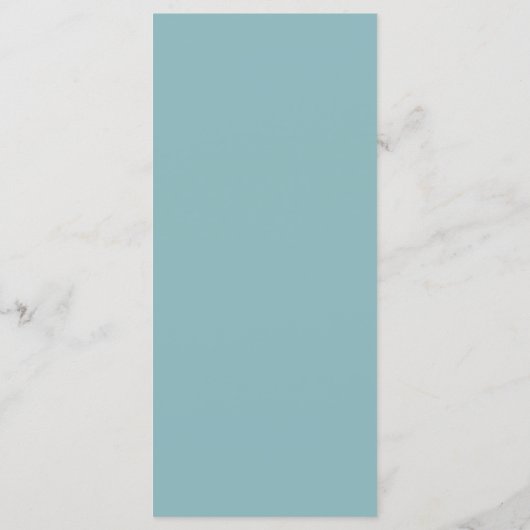 zuidwestelijk thema bruiloft menu (Achterkant)