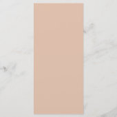 zuidwestelijk thema bruiloft menu (Achterkant)