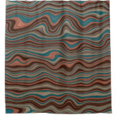 Zuidwestelijk Zand Douchegordijn (Voorkant)