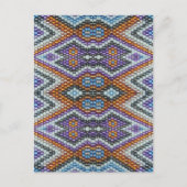 Zuidwestelijke Bead Art Briefkaart (Voorkant)