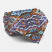 Zuidwestelijke Bead Art Stropdas (Opgerold)