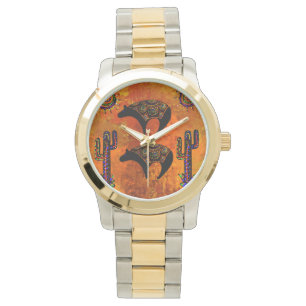 Zuidwestelijke beren kunst horloge