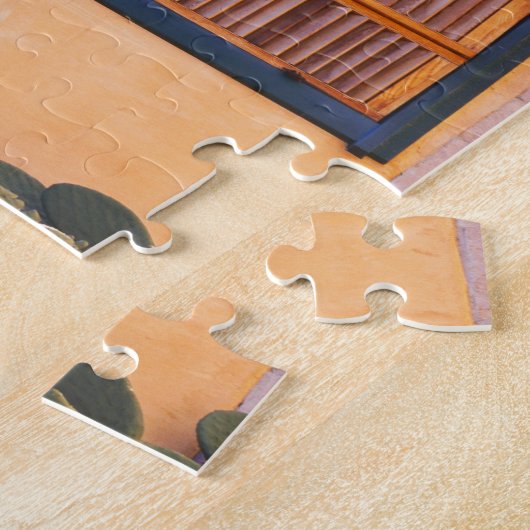 Zuidwestelijke Cactus (Opuntia dejecta) en Legpuzzel (Zijkant)