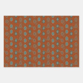 Zuidwestelijke Canyons Petroglyph en Geometrisch P Inpakpapier Vel (Voorkant 3)