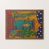 Zuidwestelijke deur met Angel Legpuzzel (Horizontaal)