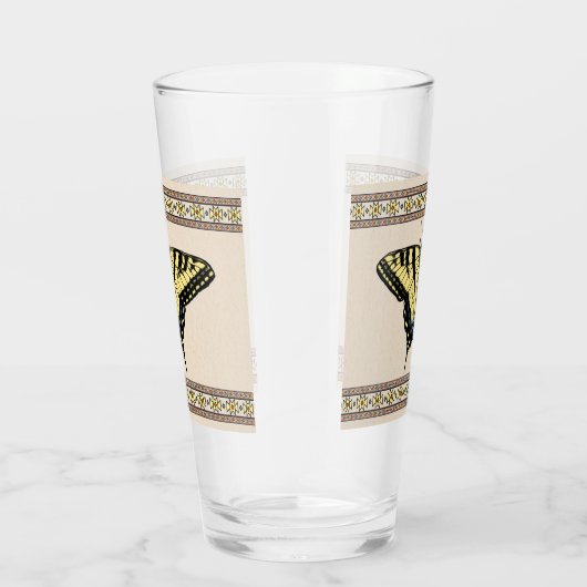 Zuidwestelijke gele zandstaartvlinder glas (Rechts)