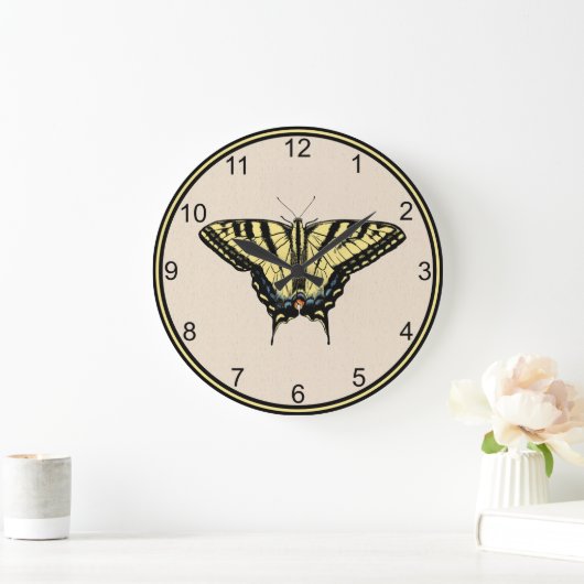 Zuidwestelijke gele zandstaartvlinder grote klok (Huis)