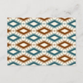 Zuidwestelijke Huwelijk RSVP Kaart (Achterkant)