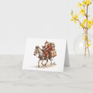 Zuidwestelijke kerstkaart kaart