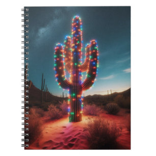 Zuidwestelijke kerstwoestijncactus notitieboek