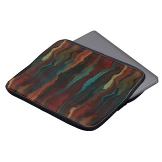 Zuidwestelijke kleurenmix laptop sleeve