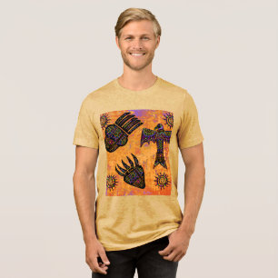 Zuidwestelijke Kunst Tri-Blend Shirt