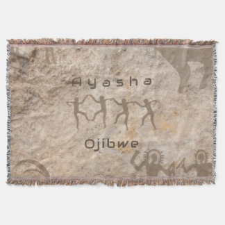 Zuidwestelijke Petroglyfen Aangepaste Stam/Naam Deken