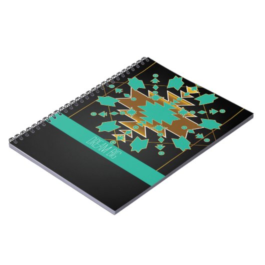 Zuidwestelijke Ranch Turquoise notitieboek Journal (Linkerzijde)