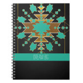 Zuidwestelijke Ranch Turquoise notitieboek Journal (Voorkant)