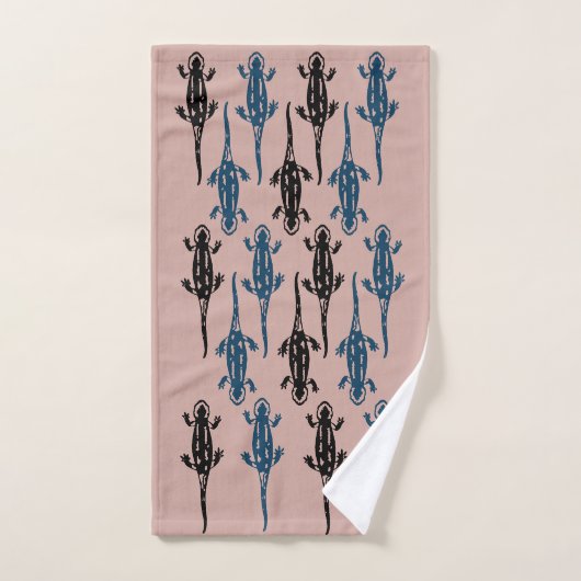 Zuidwestelijke Reptielen Salamander Lizard Handdoe Bad Handdoek (Handdoek)