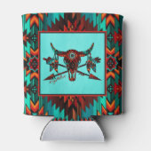 Zuidwestelijke schedel en pijlen Koelbox Blikjeskoeler (Achterkant)