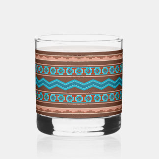 Zuidwestelijke stijl Geometrisch ontwerp van Camer Whisky Glas
