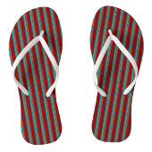 Zuidwestelijke strepen 24 teenslippers (Voetbed)
