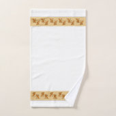 Zuidwestelijke tegengestelde dansende Kokopelli mu Bad Handdoek (Handdoek)