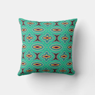 Zuidwestelijke Tropische Boho Chic Geode Patroon K Kussen
