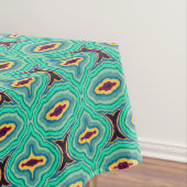 Zuidwestelijke Tropische Boho Chique Geode Patroon Tafelkleed (Voorbeeld)