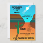 Zuidwestelijke Tumbleweed Verjaardag Kaart (Voorkant)