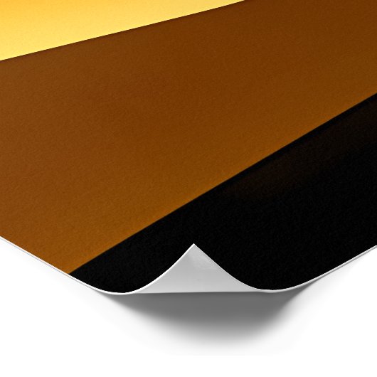 Zuidwestelijke woestijn Zonsondergang met Mesas Poster (Hoek)