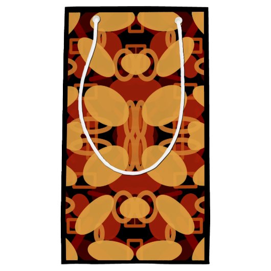 Zuidwestelijke woestijnlandschapskleuren Abstracte Klein Cadeauzakje (Voorkant)