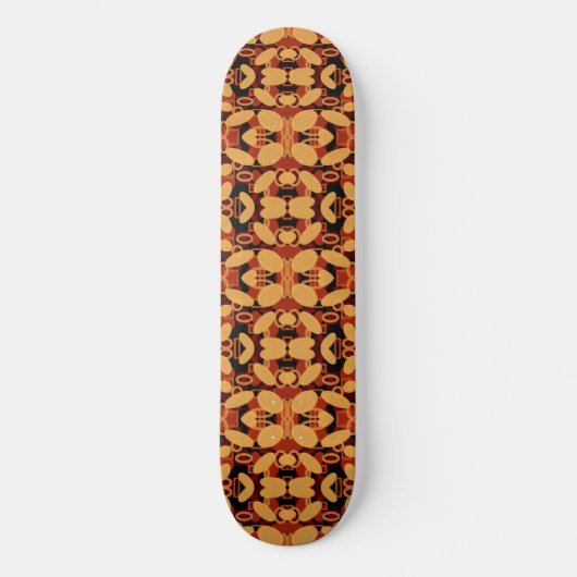 Zuidwestelijke woestijnlandschapskleuren Abstracte Skateboard (Voorkant)