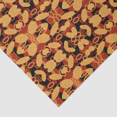 Zuidwestelijke woestijnlandschapskleuren Abstracte Tissuepapier (Detail)