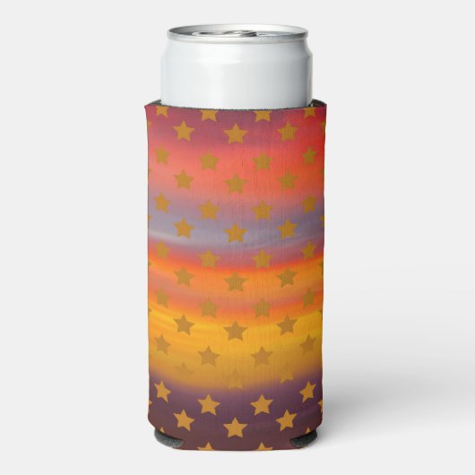 Zuidwestelijke woestijnsterren en strepen Abstract (Seltzer Achterkant)