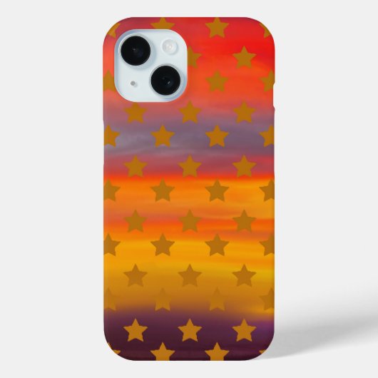 Zuidwestelijke woestijnsterren en strepen Abstract Case-Mate iPhone Case (Achterkant)