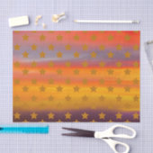 Zuidwestelijke woestijnsterren en strepen Abstract Tissuepapier (Craft)