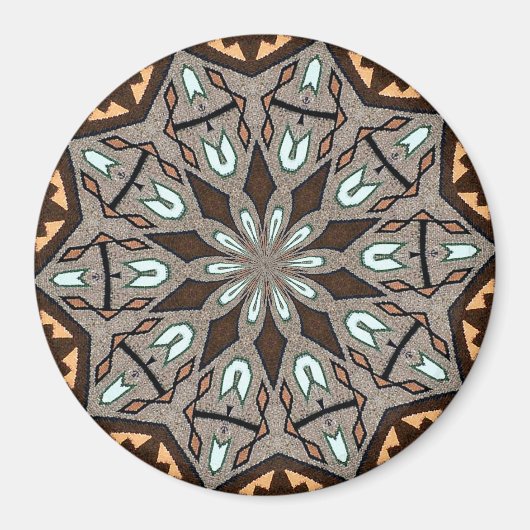 Zuidwestelijke Zandmagneet Magneet (Voorkant)