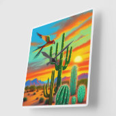 Zuidwestelijke Zonsondergang Klok (Hoek)