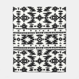 zuidwestelijke zwaai fleece deken