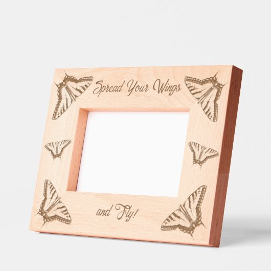 Zuidwestelijke zwaluwstaart vlinder gepersonalisee gegraveerde lijstjes (Links)