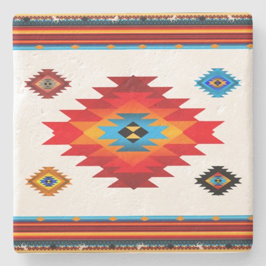 Zuidwesten 7 stenen onderzetter (Voorkant)